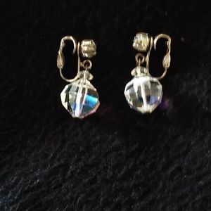 Vintage clip earrings